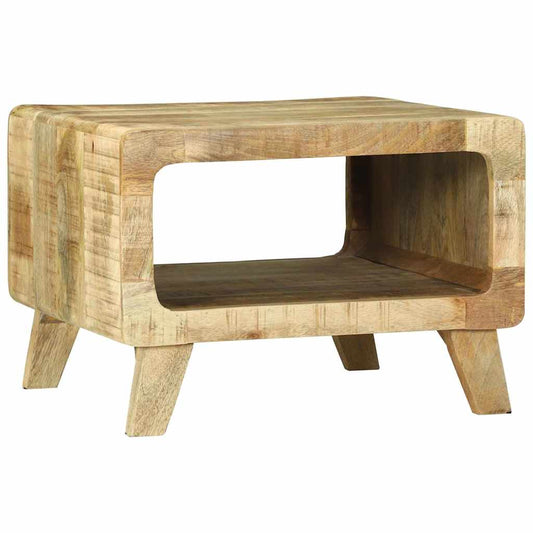 vidaXL Coffee Table Brown 50 x 50 x 35 cm Solid Mango Wood