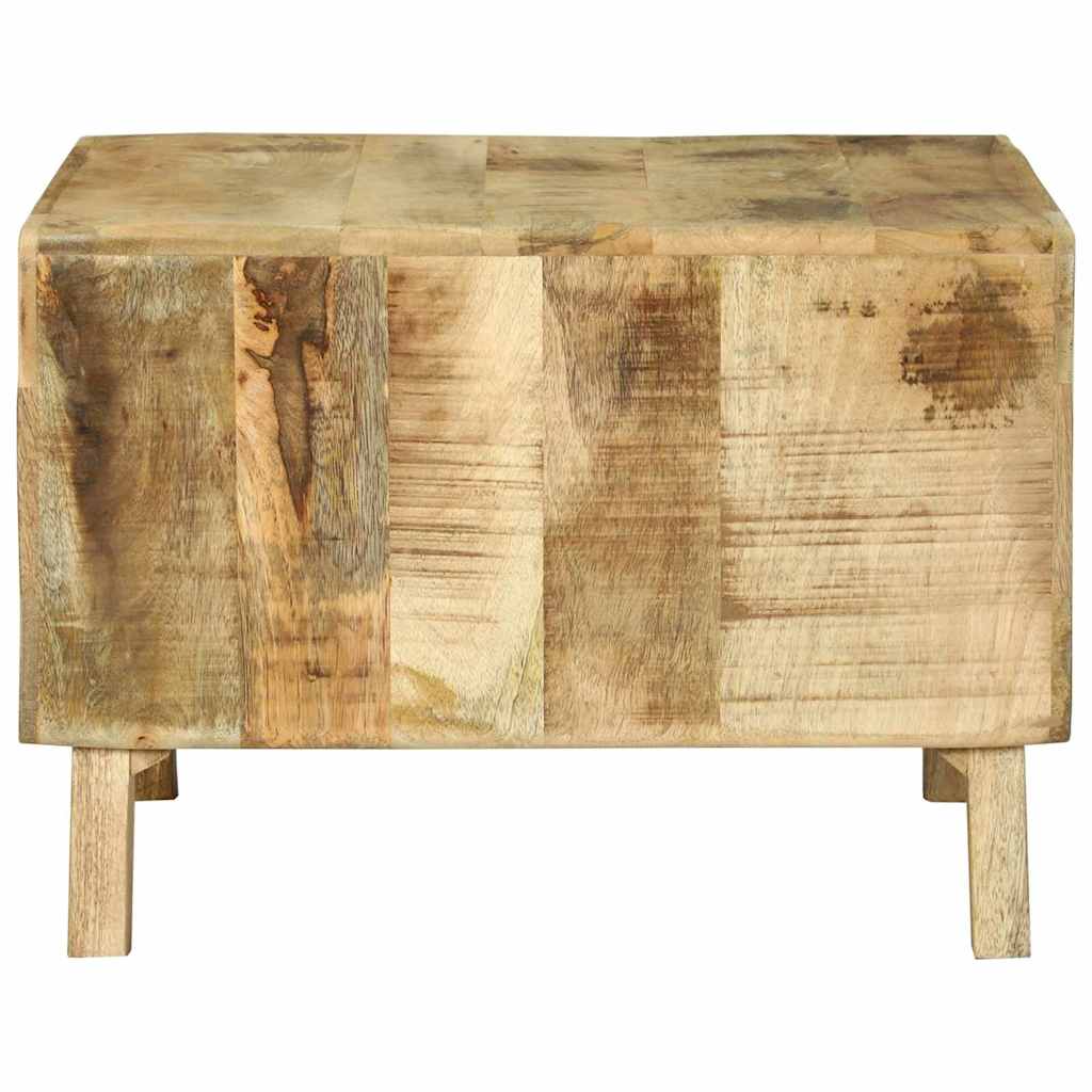 vidaXL Coffee Table Brown 50 x 50 x 35 cm Solid Mango Wood