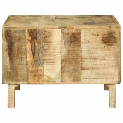 vidaXL Coffee Table Brown 50 x 50 x 35 cm Solid Mango Wood