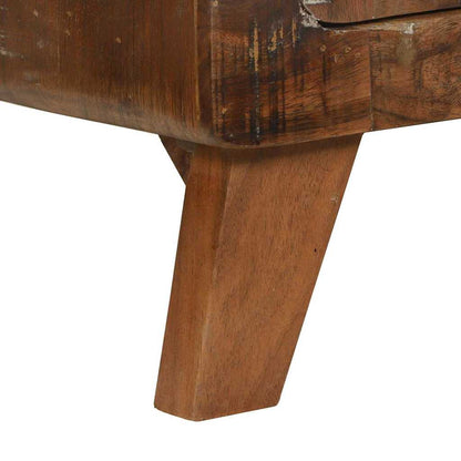 vidaXL Coffee Table Multicolour 80 x 54 x 45 cm Solid Reclaim Wood