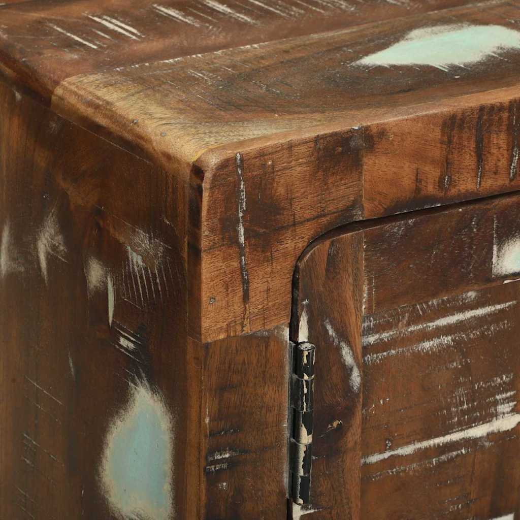 vidaXL Coffee Table Multicolour 80 x 54 x 45 cm Solid Reclaim Wood