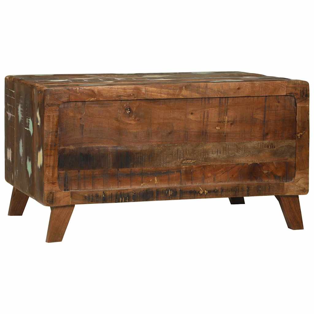 vidaXL Coffee Table Multicolour 80 x 54 x 45 cm Solid Reclaim Wood
