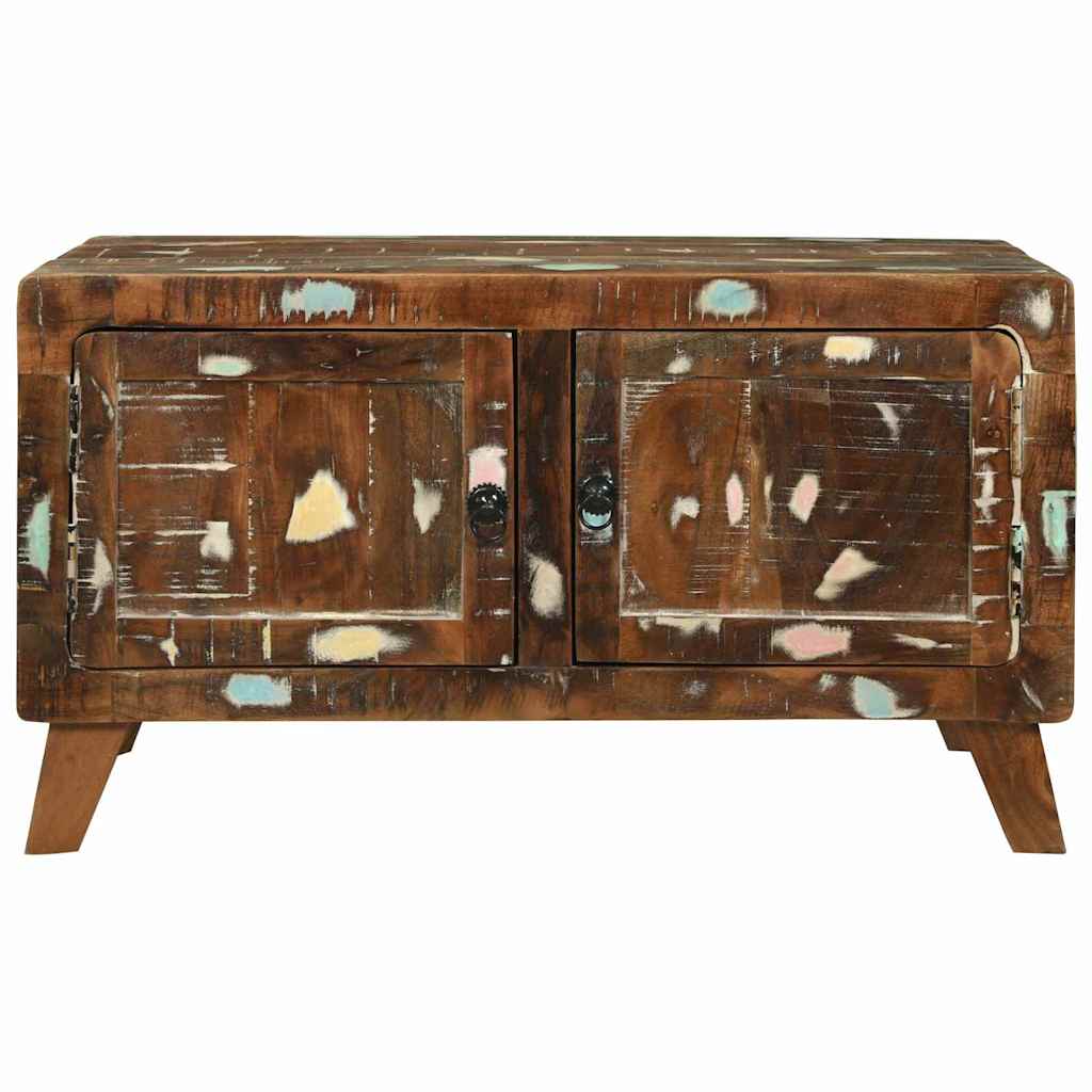 vidaXL Coffee Table Multicolour 80 x 54 x 45 cm Solid Reclaim Wood