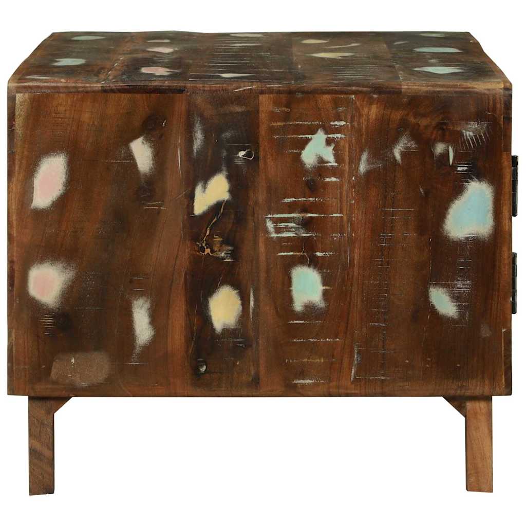 vidaXL Coffee Table Multicolour 80 x 54 x 45 cm Solid Reclaim Wood
