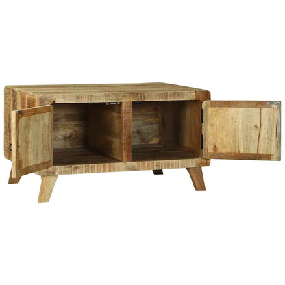vidaXL Coffee Table Brown 80 x 54 x 45 cm Solid Mango Wood