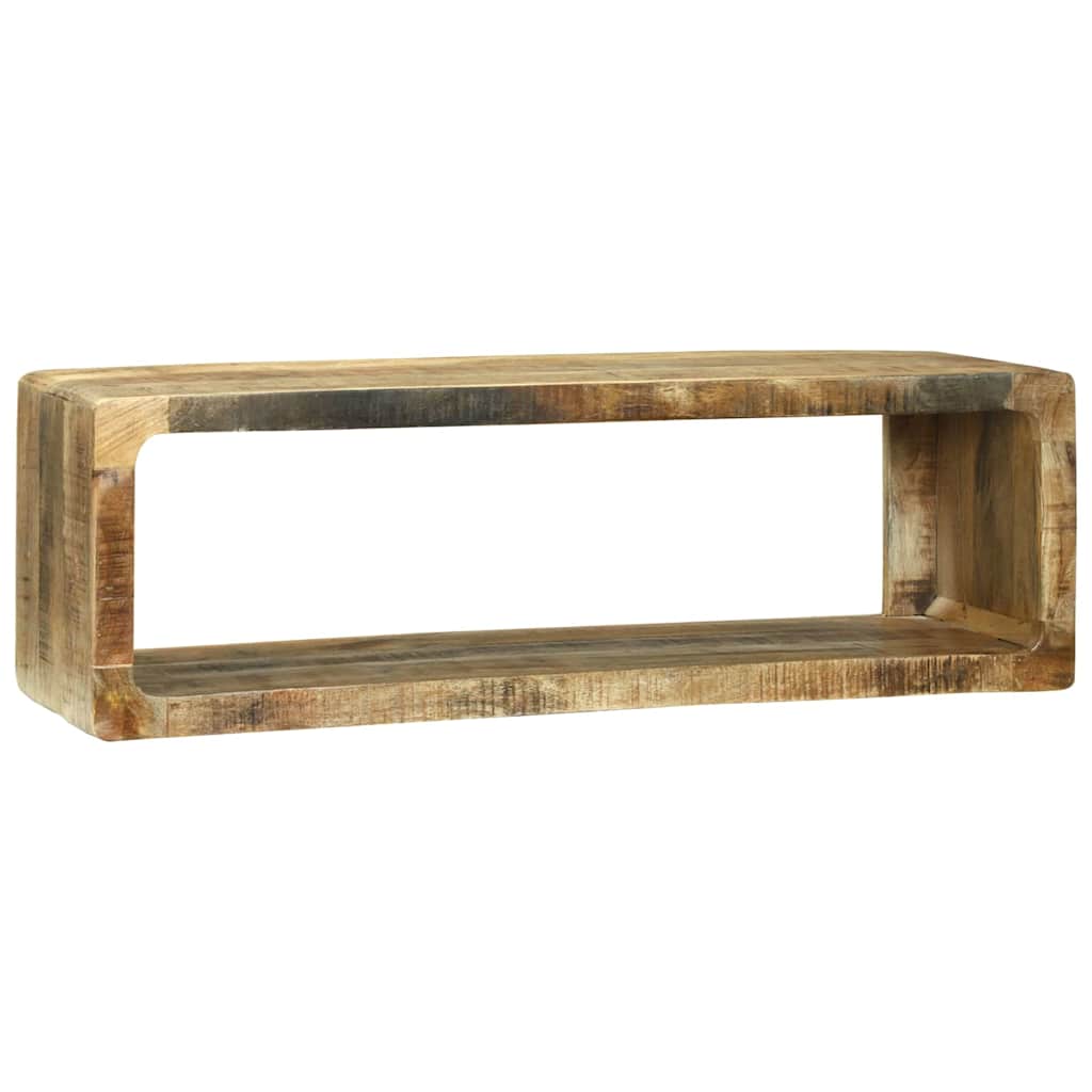 vidaXL TV Cabinet Set with Shelf 3 pcs Brown Solid Mango wood