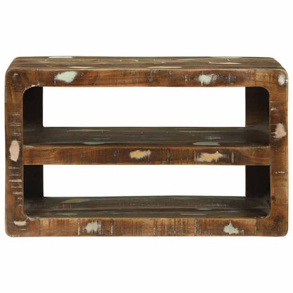 vidaXL TV Cabinet Multicolour 60 x 32 x 36 cm Solid Reclaim wood