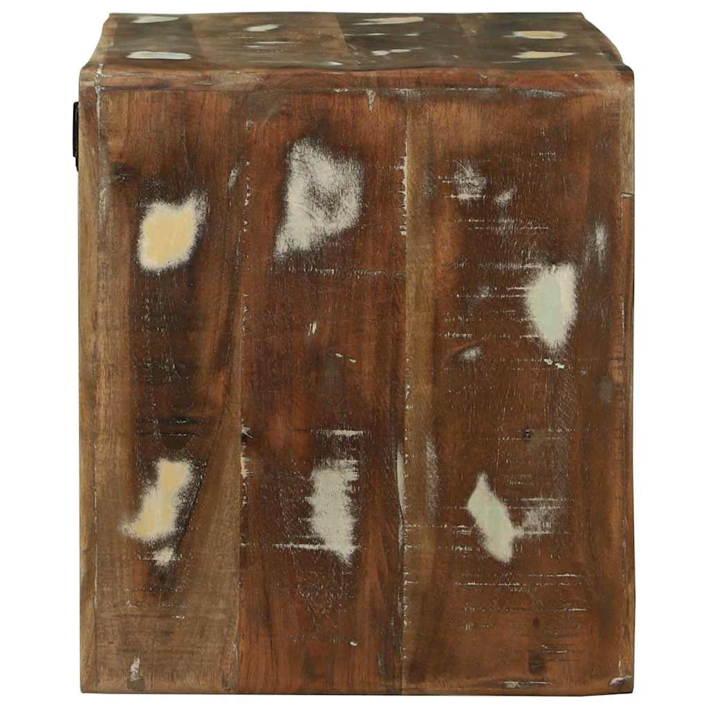 vidaXL TV Cabinet Multicolour 60 x 32 x 36 cm Solid Reclaim wood