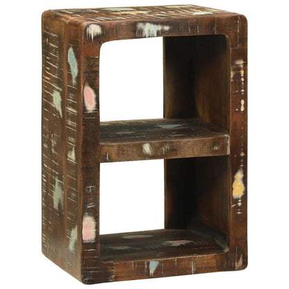 vidaXL TV Cabinet Multicolour 36 x 30 x 54 cm Solid Reclaim wood