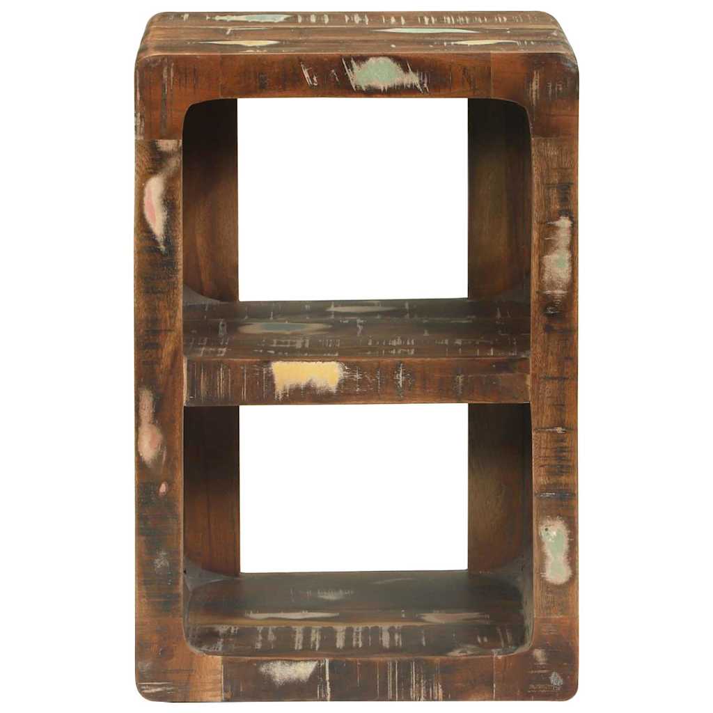vidaXL TV Cabinet Multicolour 36 x 30 x 54 cm Solid Reclaim wood