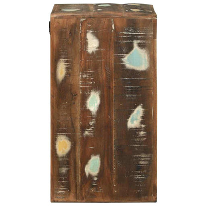 vidaXL TV Cabinet Multicolour 36 x 30 x 54 cm Solid Reclaim wood