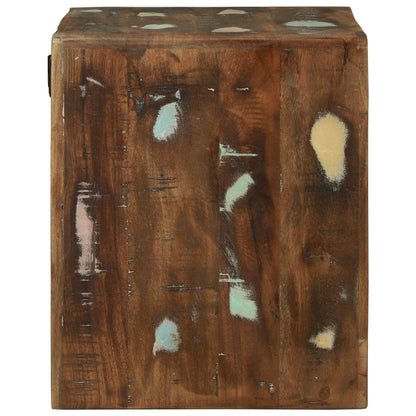 vidaXL TV Units 2 pcs Multicolour 36 x 30 x 36 cm Solid Reclaim Wood