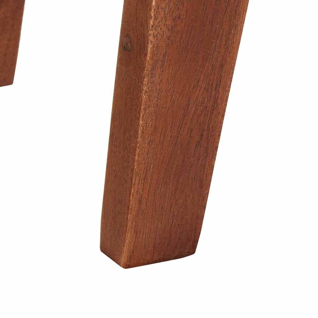 vidaXL End Table with Shelf Brown 40 x 32 x 46 cm Solid Reclaim Wood