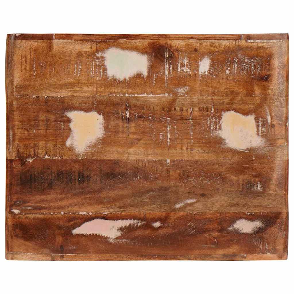 vidaXL End Table with Shelf Brown 40 x 32 x 46 cm Solid Reclaim Wood