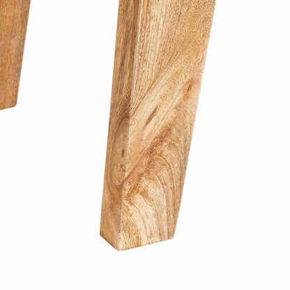 vidaXL End Table with Drawer Brown 40 x 32 x 46 cm Solid Mango Wood