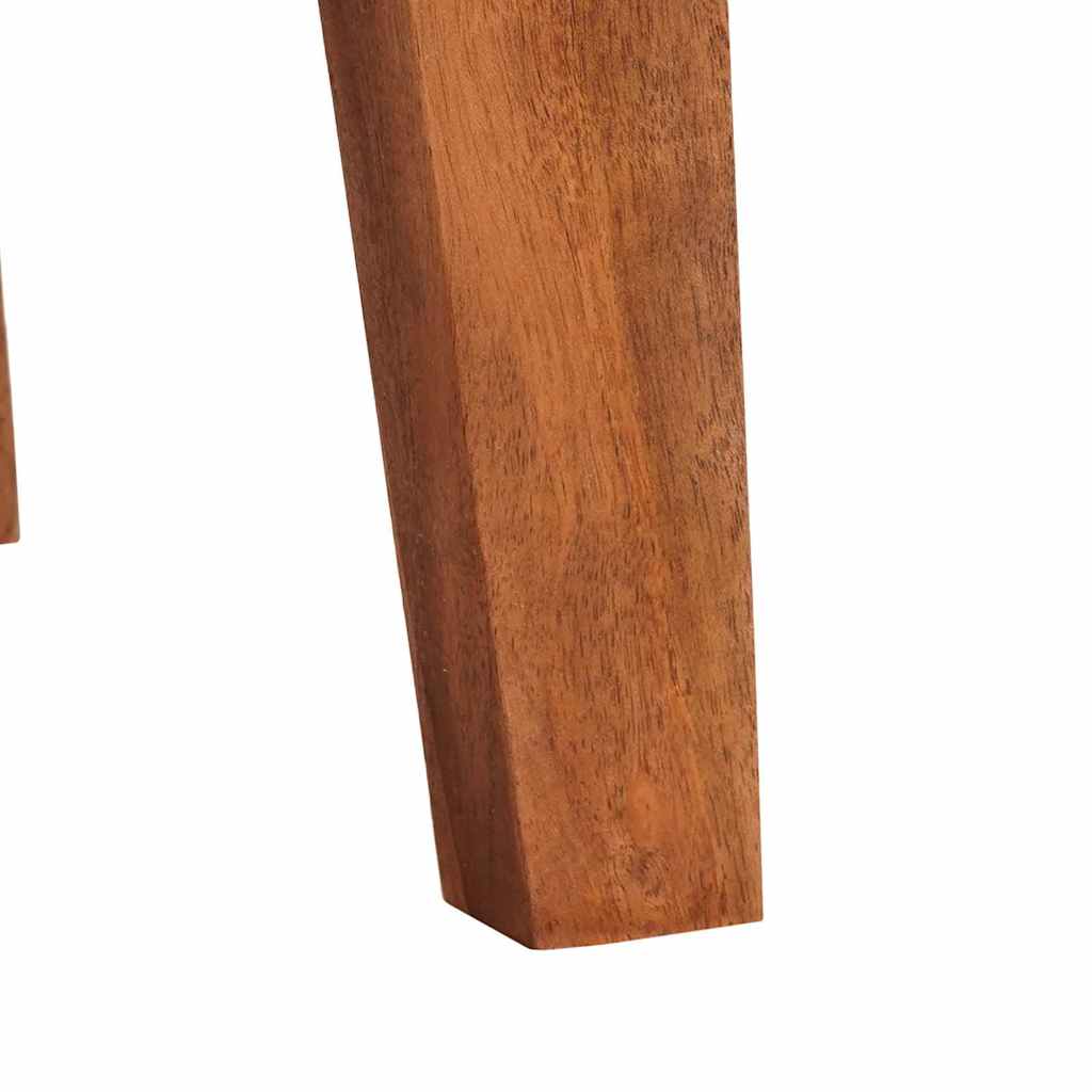 vidaXL End Table with Drawer Brown 40 x 32 x 46 cm Solid Reclaim Wood