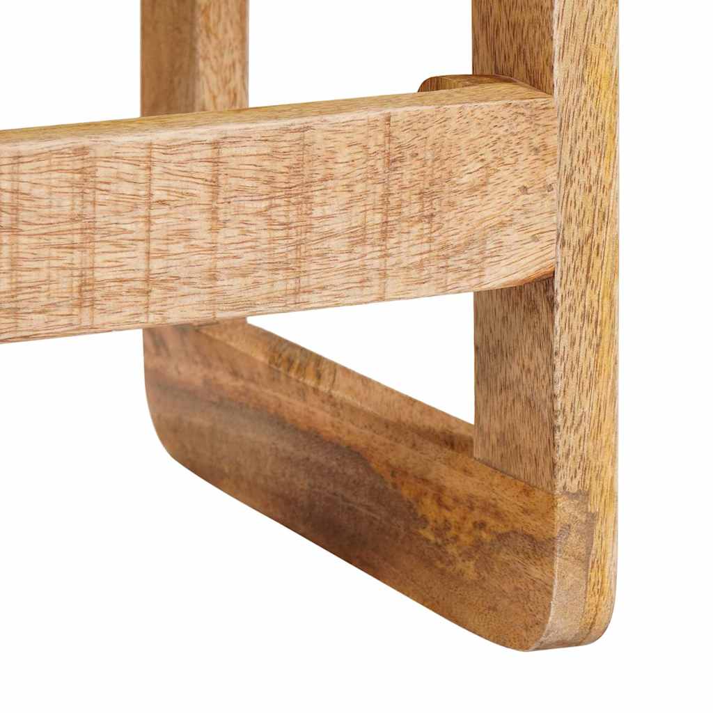 vidaXL Nesting Tables 2 pcs Brown 46 x 46 x 45 cm Solid Mango Wood
