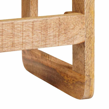 vidaXL Nesting Tables 2 pcs Brown 46 x 46 x 45 cm Solid Mango Wood