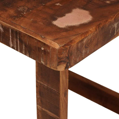 vidaXL Nesting Tables 2 pcs Brown 46 x 46 x 45 cm Solid Reclaim Wood