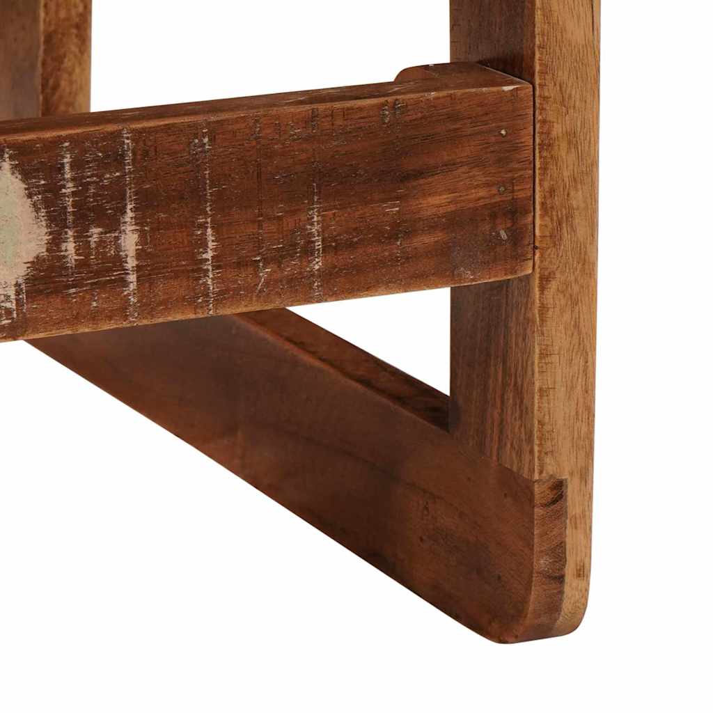 vidaXL Nesting Tables 2 pcs Brown 46 x 46 x 45 cm Solid Reclaim Wood