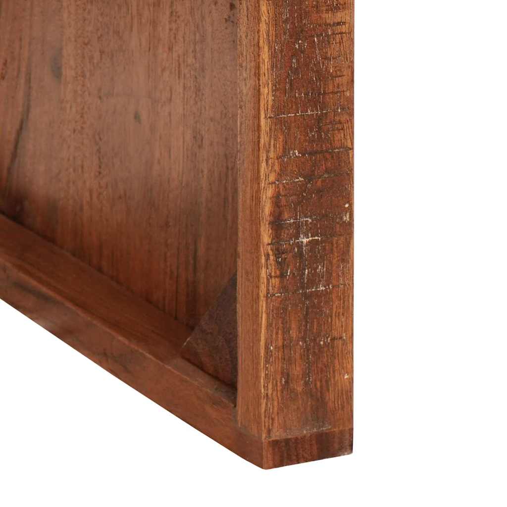 vidaXL Nesting Tables 2 pcs Brown 46 x 40 x 46 cm Solid Reclaim Wood