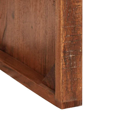 vidaXL Nesting Tables 2 pcs Brown 46 x 40 x 46 cm Solid Reclaim Wood