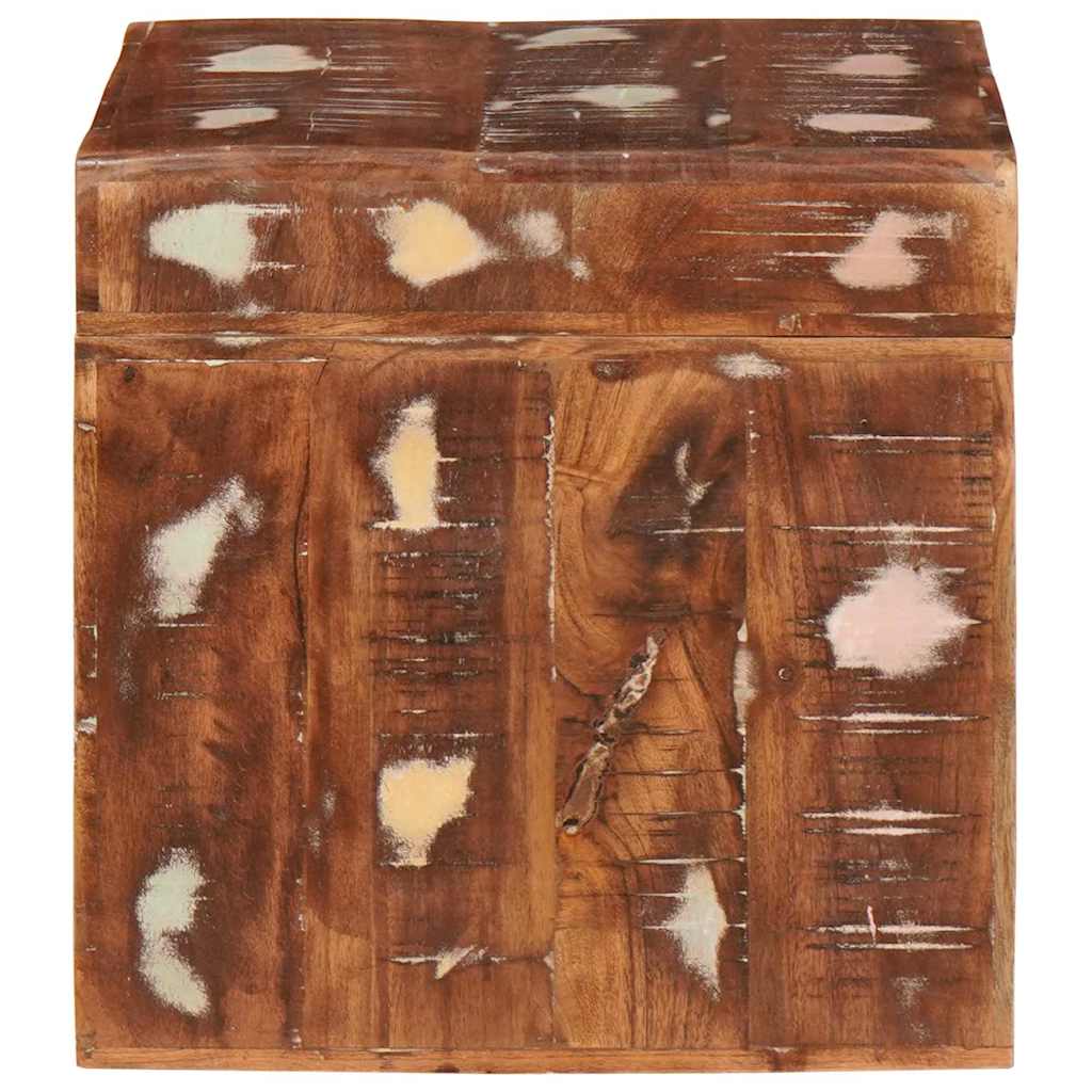 vidaXL Nesting Table 3 pcs Brown Solid Reclaim Wood