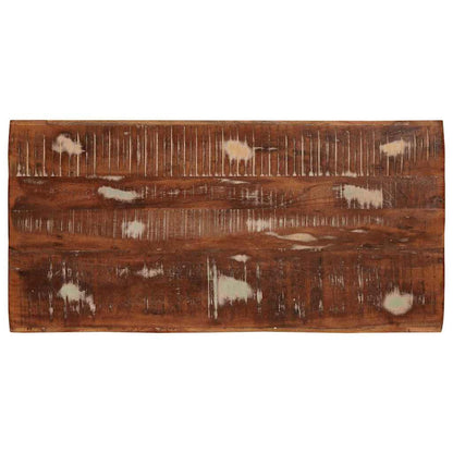 vidaXL Nesting Table 3 pcs Brown Solid Reclaim Wood