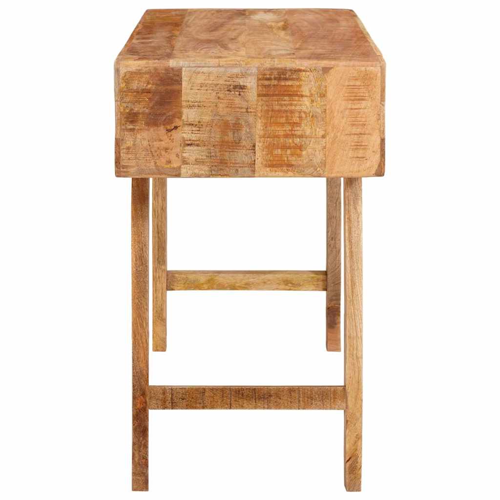 vidaXL Dressing Table Brown 90 x 76 x 45 cm Solid Mango Wood