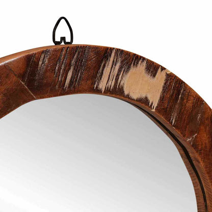 vidaXL Dressing Table Brown 90 x 76 x 45 cm Solid Reclaim Wood