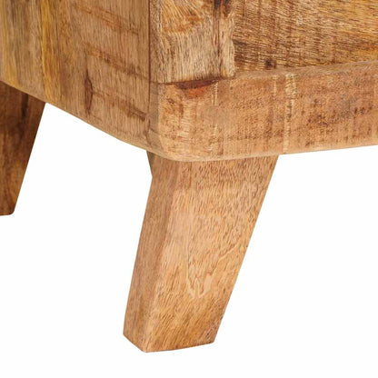 vidaXL Storage Box with Storage 70 x 35 x 40 cm Solid mango wood