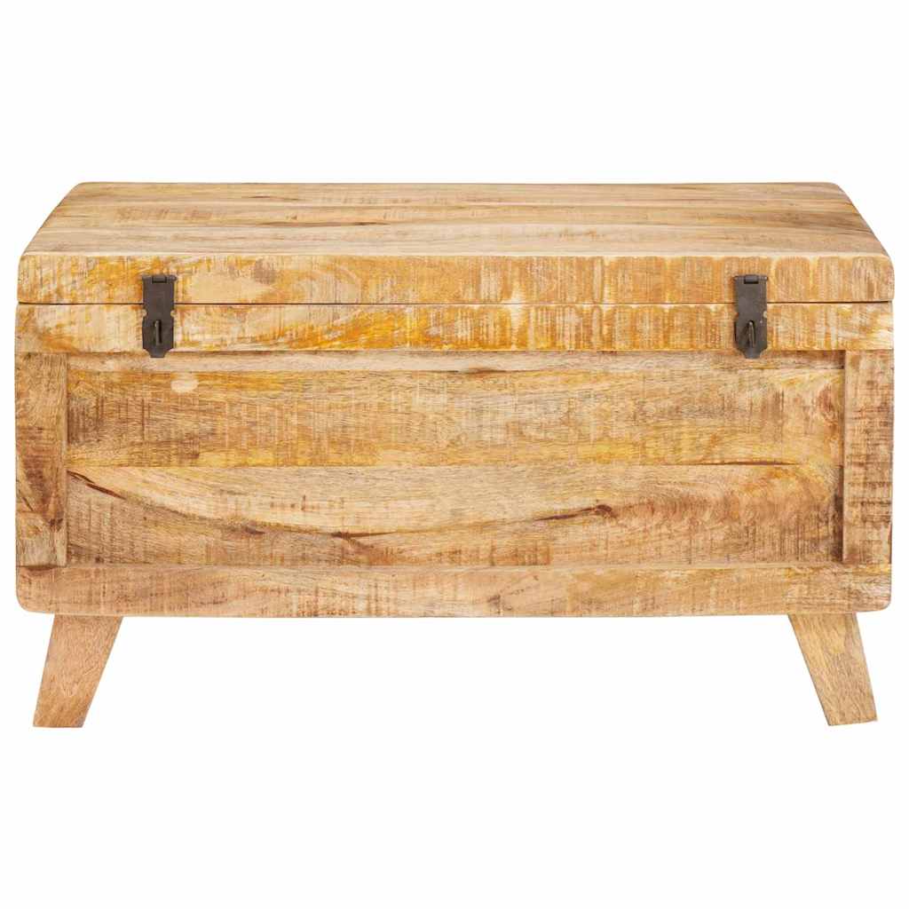 vidaXL Storage Box with Storage 70 x 35 x 40 cm Solid mango wood