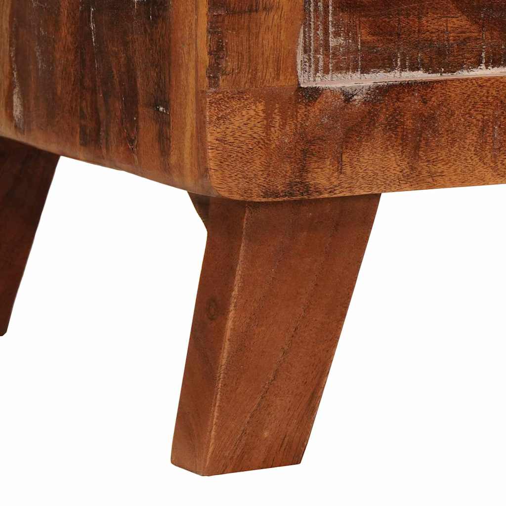 vidaXL Storage Box with Storage 70 x 35 x 40 cm Solid reclaimed wood