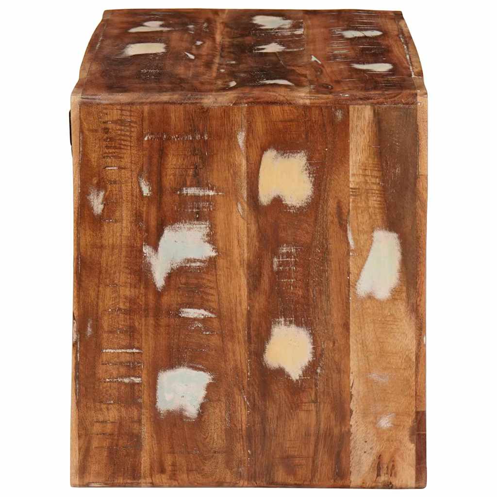 vidaXL Wine Rack with Storage Brown 44 x 30 x 35 cm Solid Reclaim Wood