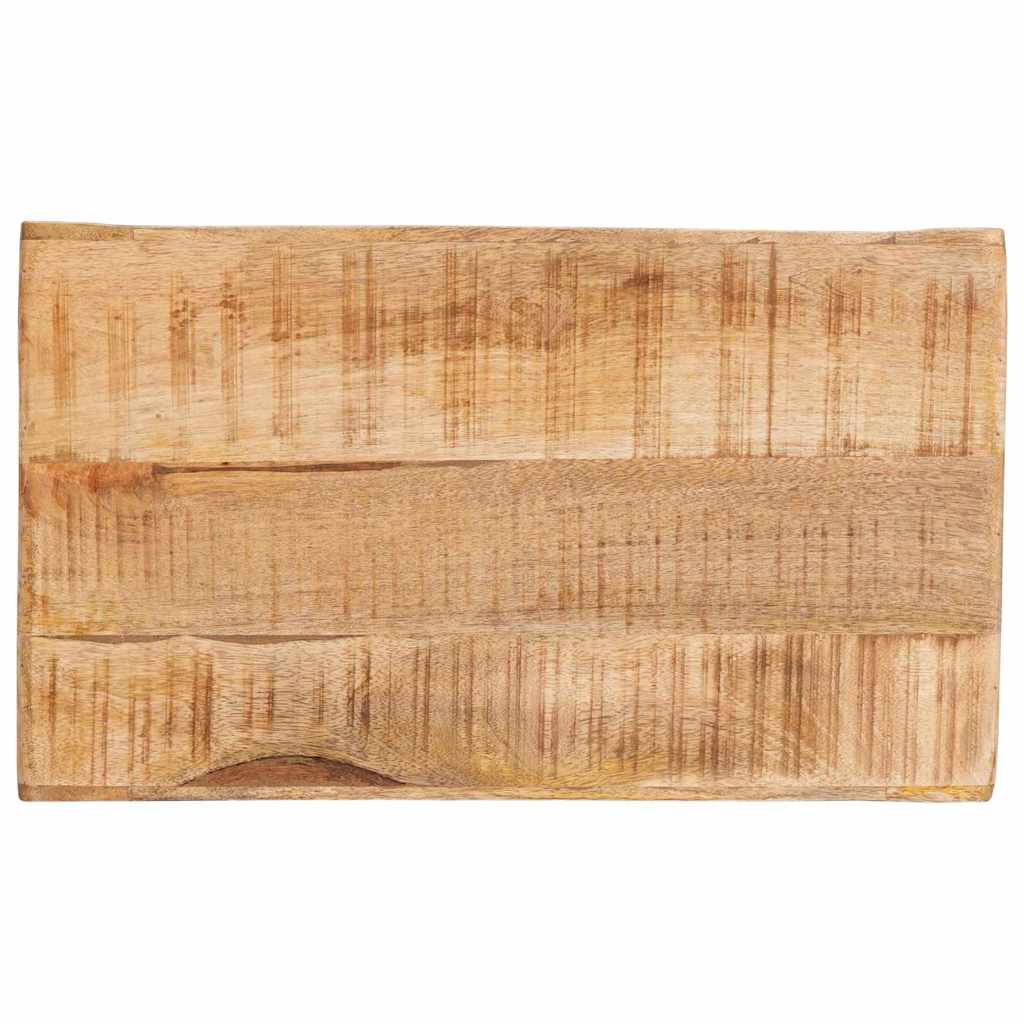 vidaXL End Table Brown 60 x 35 x 46 cm Solid Mango Wood