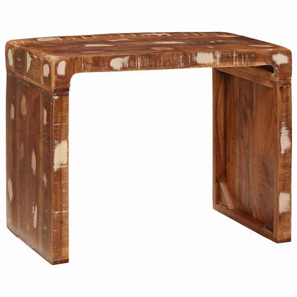 vidaXL End Table 60 x 35 x 45 cm Solid reclaimed wood