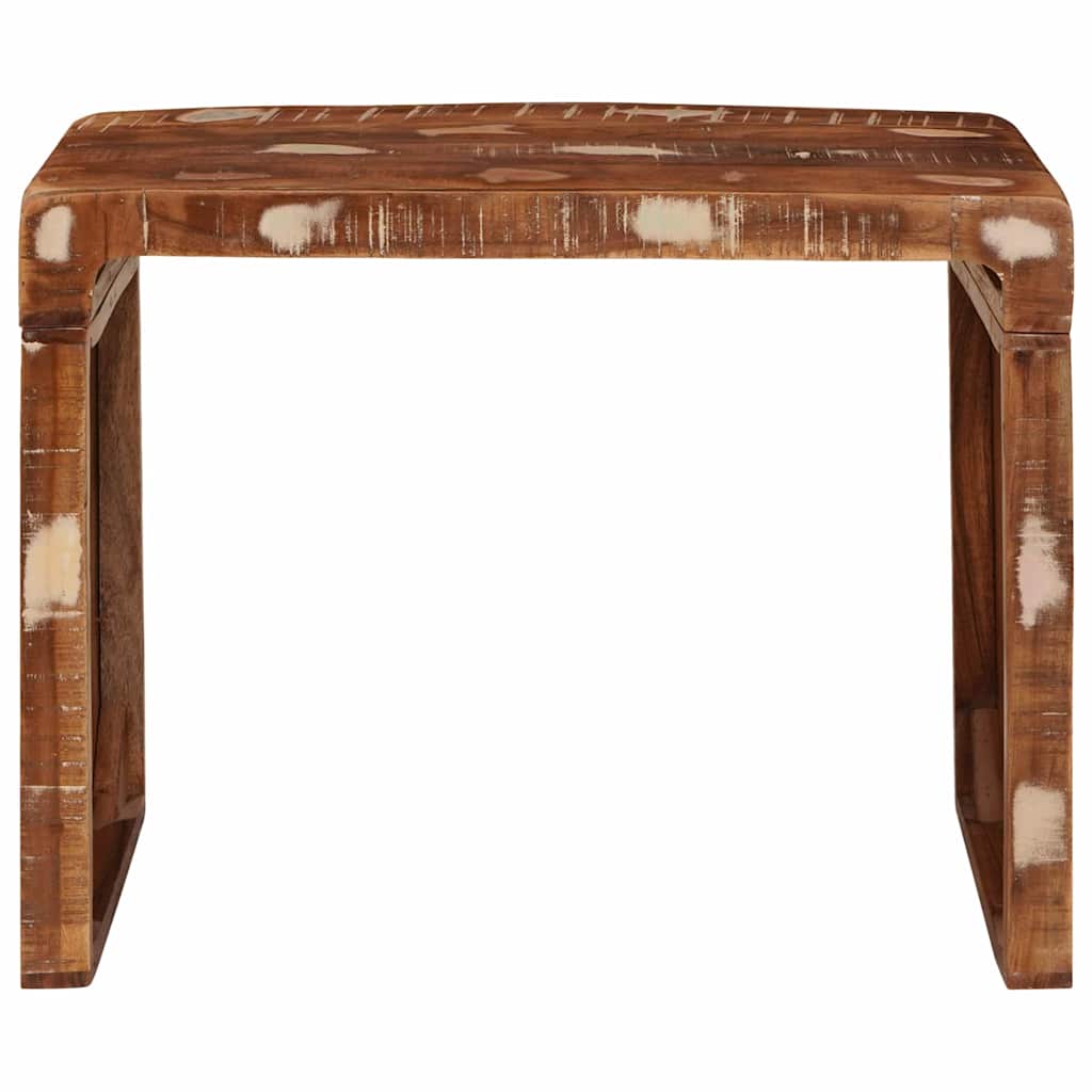 vidaXL End Table 60 x 35 x 45 cm Solid reclaimed wood