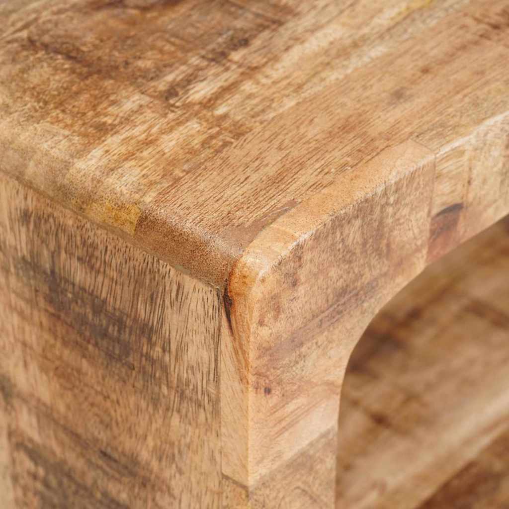 vidaXL Bedside Table 2 pcs Brown 45 x 30 x 24 cm Solid Mango Wood
