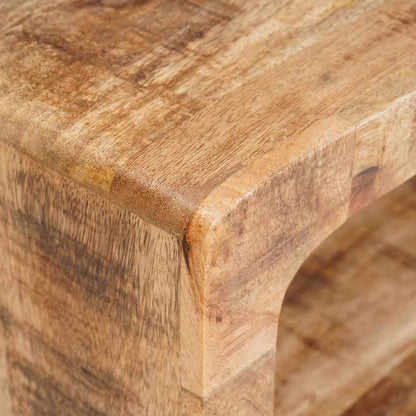 vidaXL Bedside Table 2 pcs Brown 45 x 30 x 24 cm Solid Mango Wood