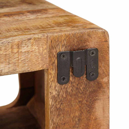 vidaXL Bedside Table 2 pcs Brown 45 x 30 x 24 cm Solid Mango Wood