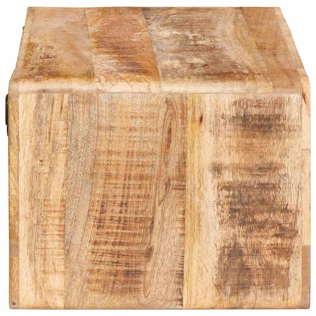 vidaXL Bedside Table 2 pcs Brown 45 x 30 x 24 cm Solid Mango Wood