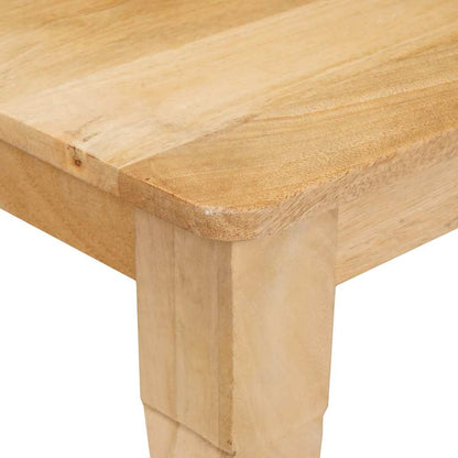 vidaXL Coffee Table Brown 110 x 55 x 77 cm Solid Mango Wood