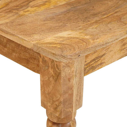 vidaXL Coffee Table Brown 110 x 55 x 77 cm Solid Mango Wood