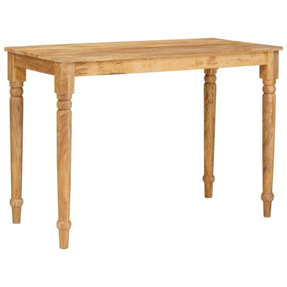 vidaXL Coffee Table Brown 110 x 55 x 77 cm Solid Mango Wood
