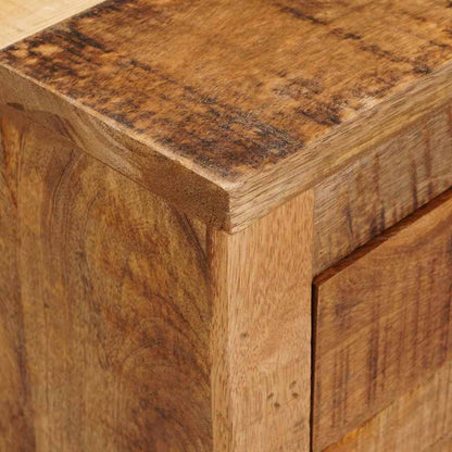 vidaXL Side Cabinet with Drawer Brown 70 x 38 x 63 cm Solid mango wood
