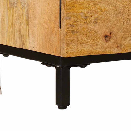 vidaXL Storage Cabinets Brown 110 x 30 x 40 cm Solid Mango Wood