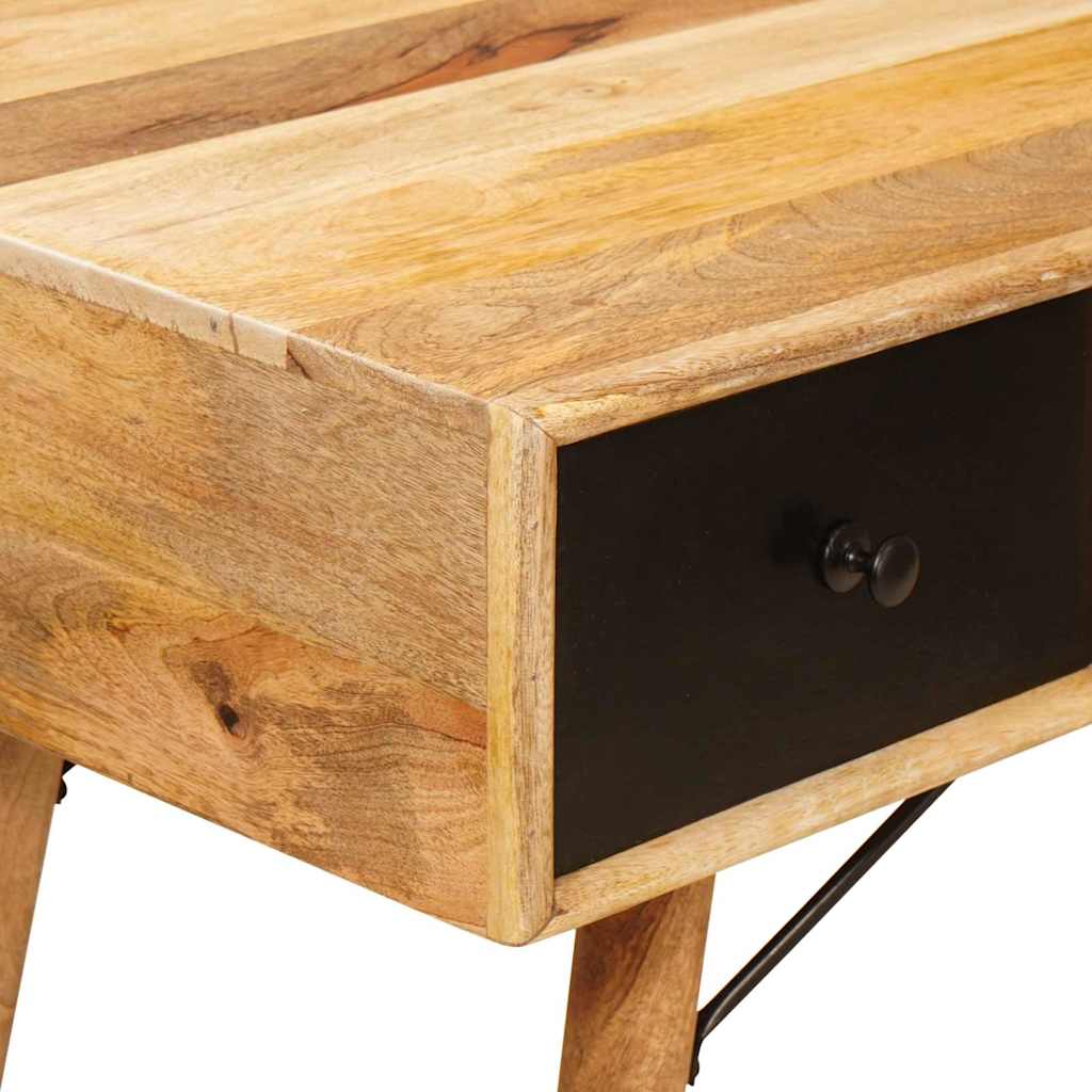 vidaXL Writing Desk Brown 110 x 55 x 76 cm Solid Mango Wood