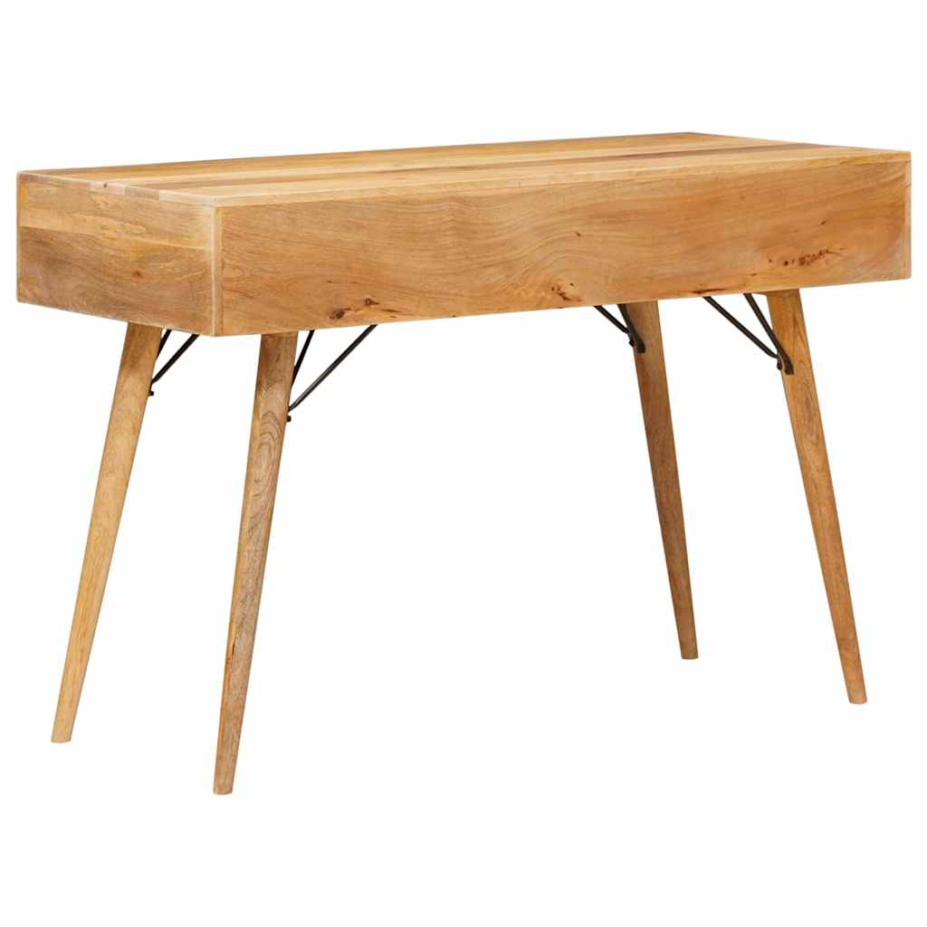 vidaXL Writing Desk Brown 110 x 55 x 76 cm Solid Mango Wood
