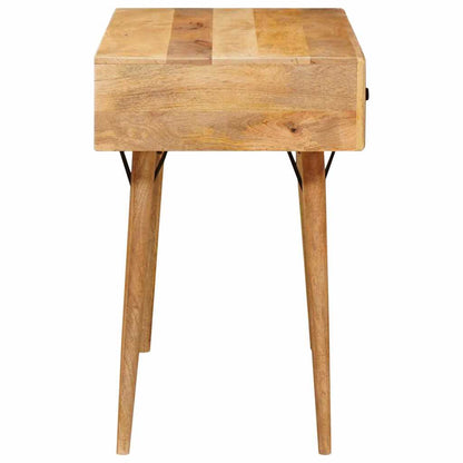vidaXL Writing Desk Brown 110 x 55 x 76 cm Solid Mango Wood