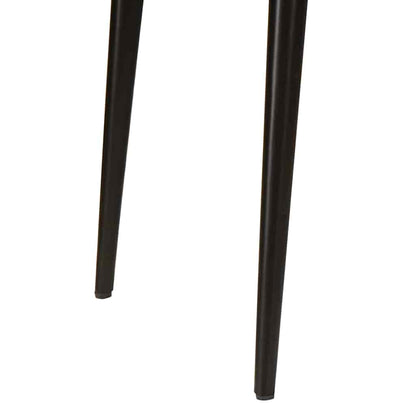 vidaXL Dining Tables Brown and Black 110 x 55 x 75 cm Solid Mango Wood